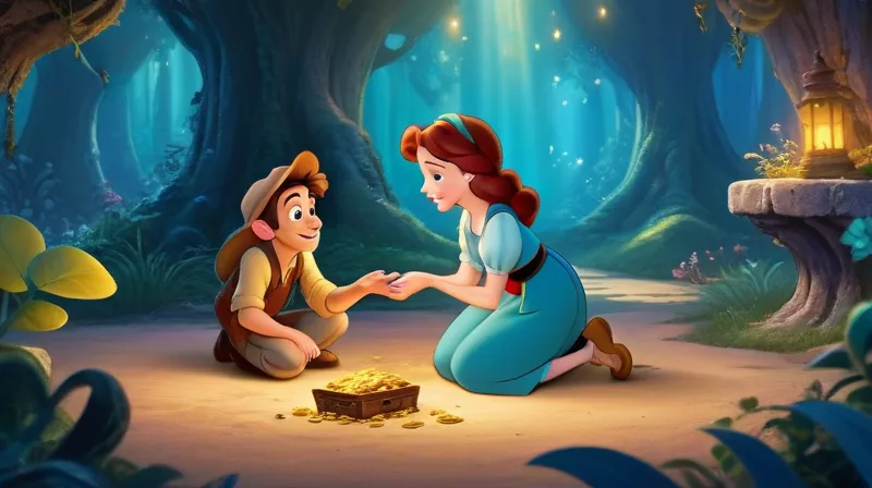 I personaggi dei classici Disney insegnano il prezioso insegnamento che “chi trova un amico trova un