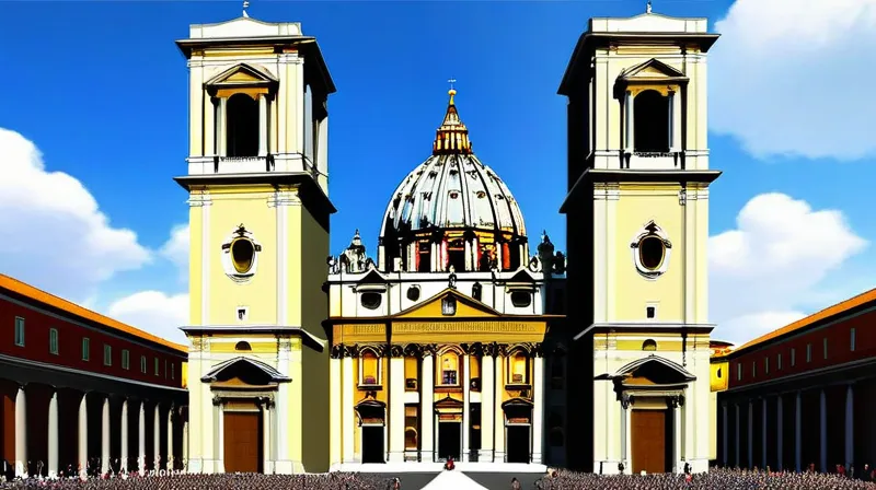 Descrizione di come funziona lo Stato della Chiesa, situato a Città del Vaticano, il più piccolo