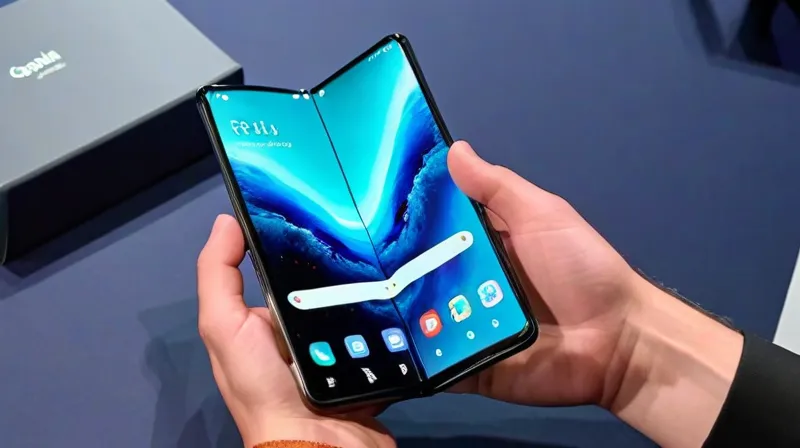 Arriva il Galaxy X, un nuovo smartphone pieghevole che offre la sorprendente funzionalità di tre schermi
