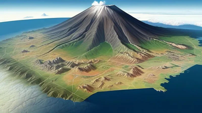 Lungo questa linea si trovano vulcani attivi, come l'Etna e il Vesuvio, ma anche vulcani quiescenti,