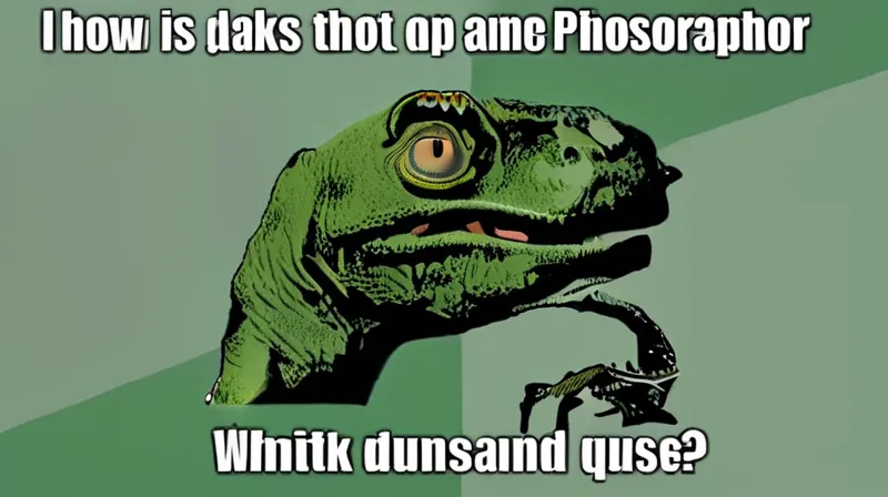 La storia del Philosoraptor, il meme che rappresenta un dinosauro filosofo e che si pone interrogativi
