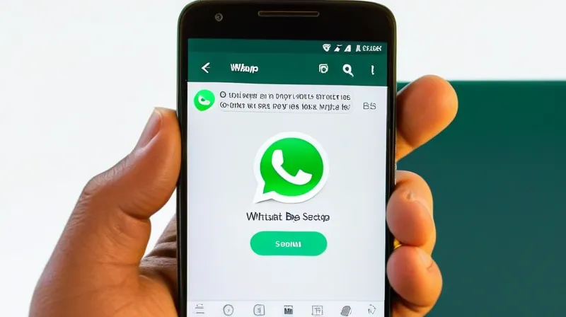   La Dark Mode di WhatsApp ti accoglie con le sue tinte oscure, creando un'atmosfera