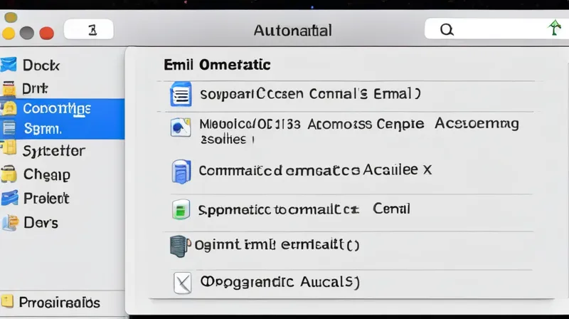 Come programmare l’invio automatico delle email utilizzando il sistema operativo Mac OS