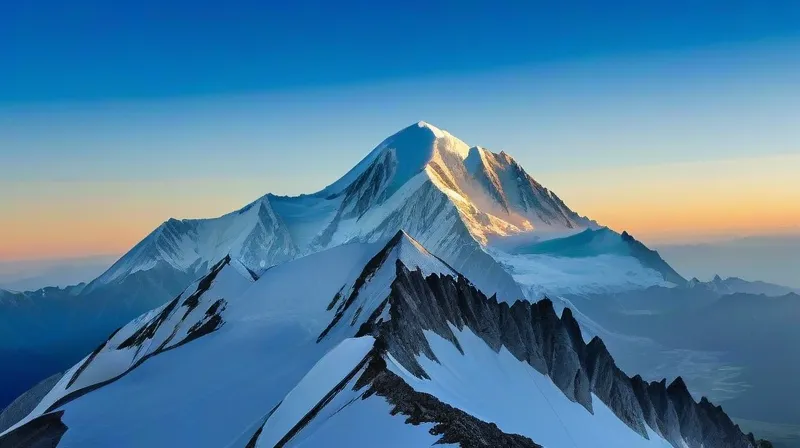 Questo gigante, la montagna più alta della Russia, è un vulcano dormiente e presenta due cime