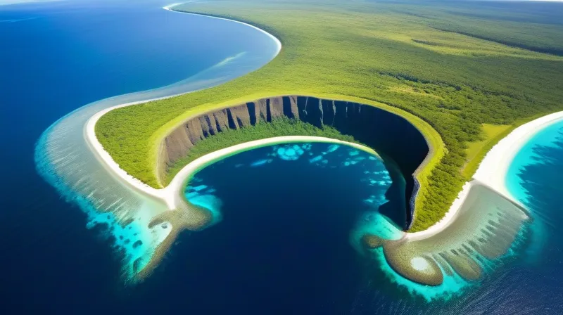 È veramente esistente una cascata sottomarina presso l’isola di Mauritius?