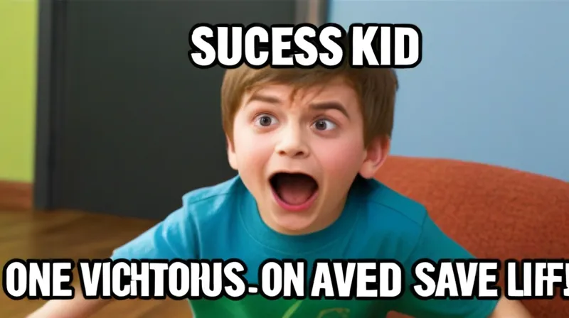 Conosci Success Kid? Scopri di più sul meme del bambino vittorioso che ha salvato la vita