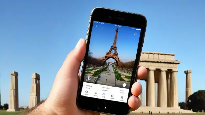 L’app Monugram consente agli smartphone di riconoscere e descrivere i monumenti che vengono inquadrati dalla fotocamera.
