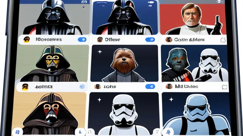 Arrivano sulle chat di Facebook Messenger nuovi adesivi e filtri ispirati a Star Wars: scopri come