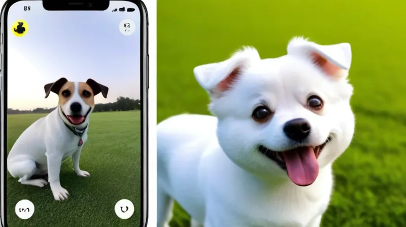 Ora su Snapchat hai la possibilità di applicare i filtri anche al tuo A quattro zampe,