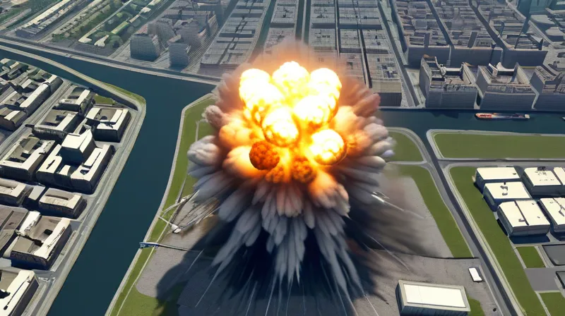 Nukemap: entra nel simulatore che mette in mostra gli effetti devastanti di una bomba nucleare nella