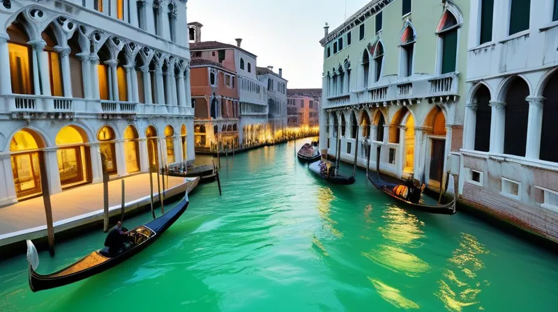 La causa dell’acqua verde nel Canal Grande di Venezia è la fluoresceina: scopri cos’è e quali