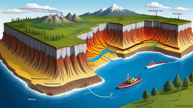   Se le placche coinvolte sono entrambe oceaniche, si forma un arco vulcanico, mentre se