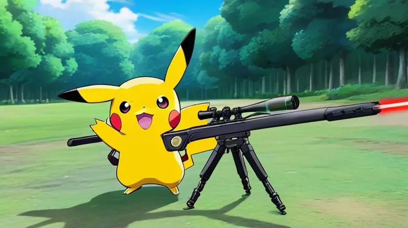 La recente abilità acquisita da un Pokémon, dotato di un fucile da cecchino, sta causando grande