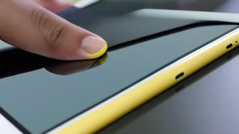 Alcuni esemplari del nuovissimo iPad presentano un problema di colorazione gialla sullo schermo, come illustrato in