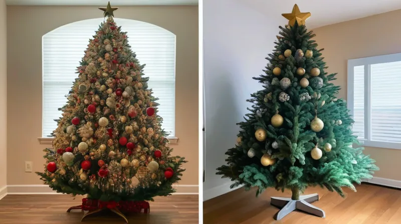 La tendenza all’ultima moda su TikTok è quella di decorare gli alberi di Natale al contrario