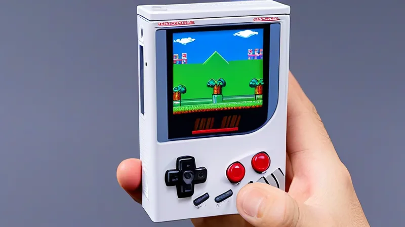 Questa mini console, che è stata ispirata al celebre Game Boy e ha le dimensioni di