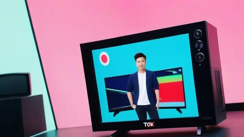   Il formato verticale dei video su TikTok per Android TV conserva lo stesso standard