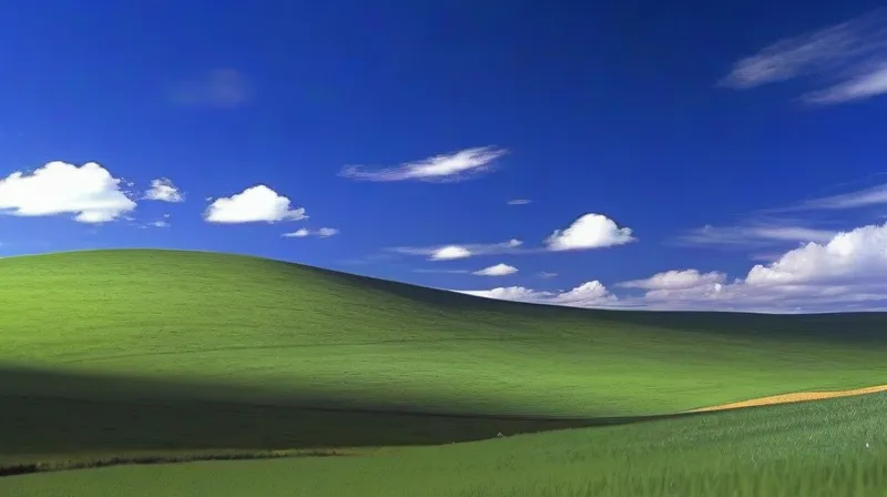 Vent’anni fa è stato creato lo sfondo di Windows XP: ecco la sua storia