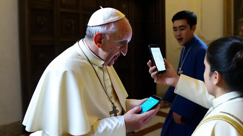 Il video virus chiamato ‘La danza del Papa’ su WhatsApp che formatta il tuo cellulare”