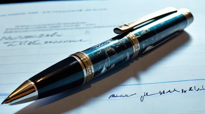 Quella penna, all'apparenza un semplice strumento da scrittura, è diventata un simbolo di progresso e innovazione,