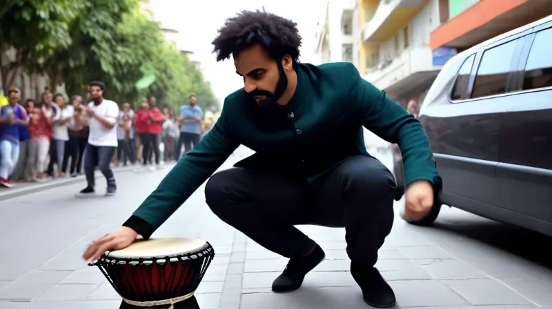 Chi è Bilal Göregen, il talentuoso percussionista di strada diventato protagonista del meme virale in cui